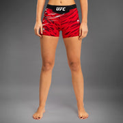 Short de compression pour Femmes UFC Fusion by Venum Authentic Fight Night - Coupe Courte - Rouge