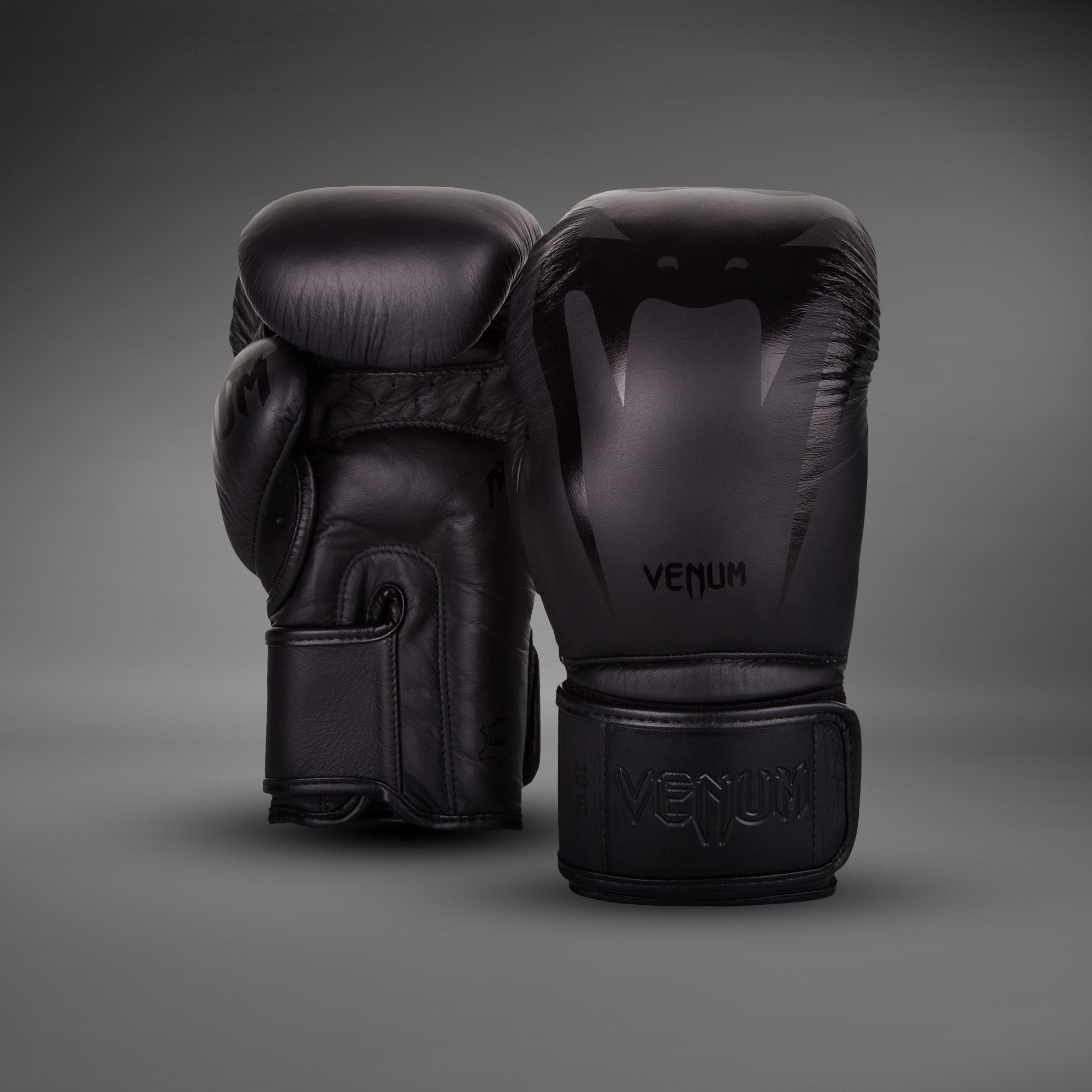Gants de boxe Venum Giant 3.0 - Cuir Nappa - Noir/Noir