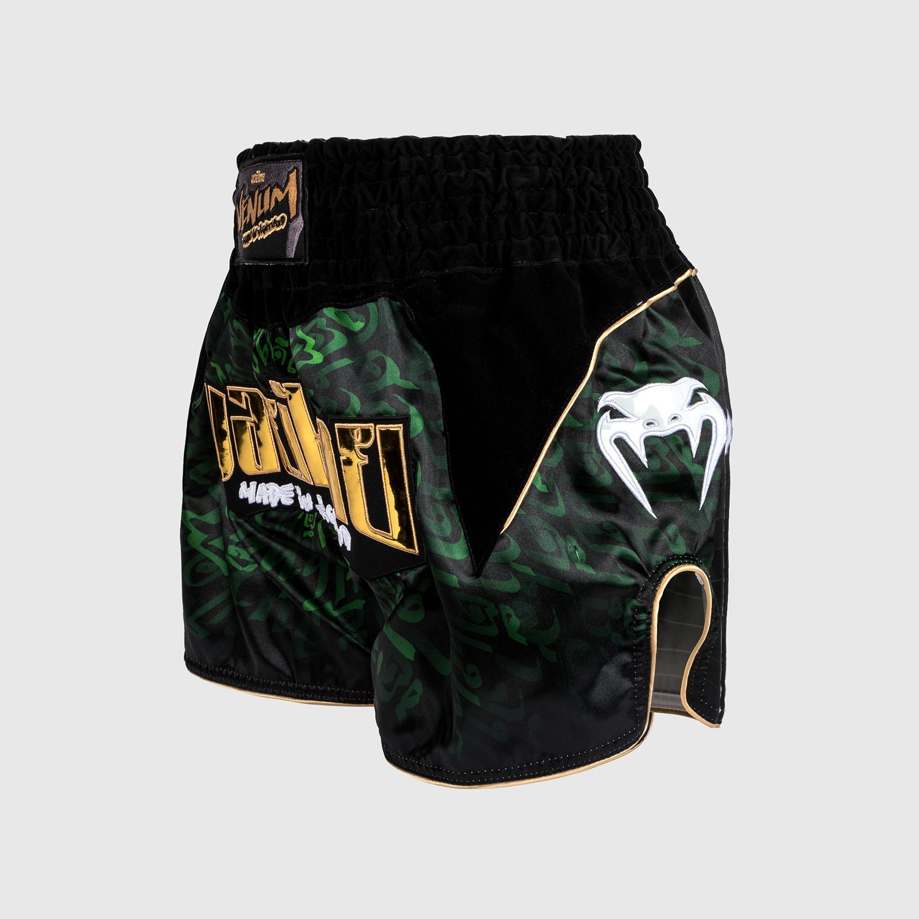 Short de Muay Thai Venum Attack - Noir/Vert
