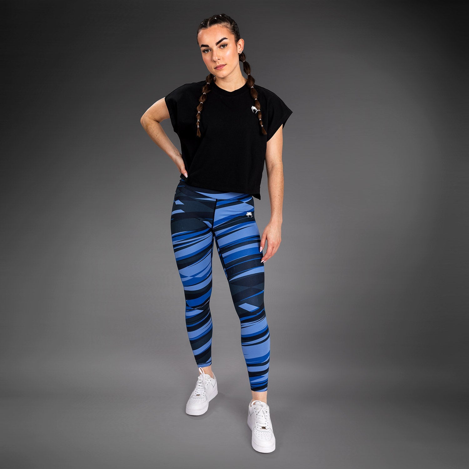 Crop-top pour Femmes Venum Abyss - Noir Intense