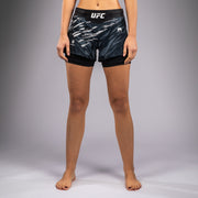 Shorts de Combat pour Femmes UFC Fusion by Venum Authentic Fight Night - Noir