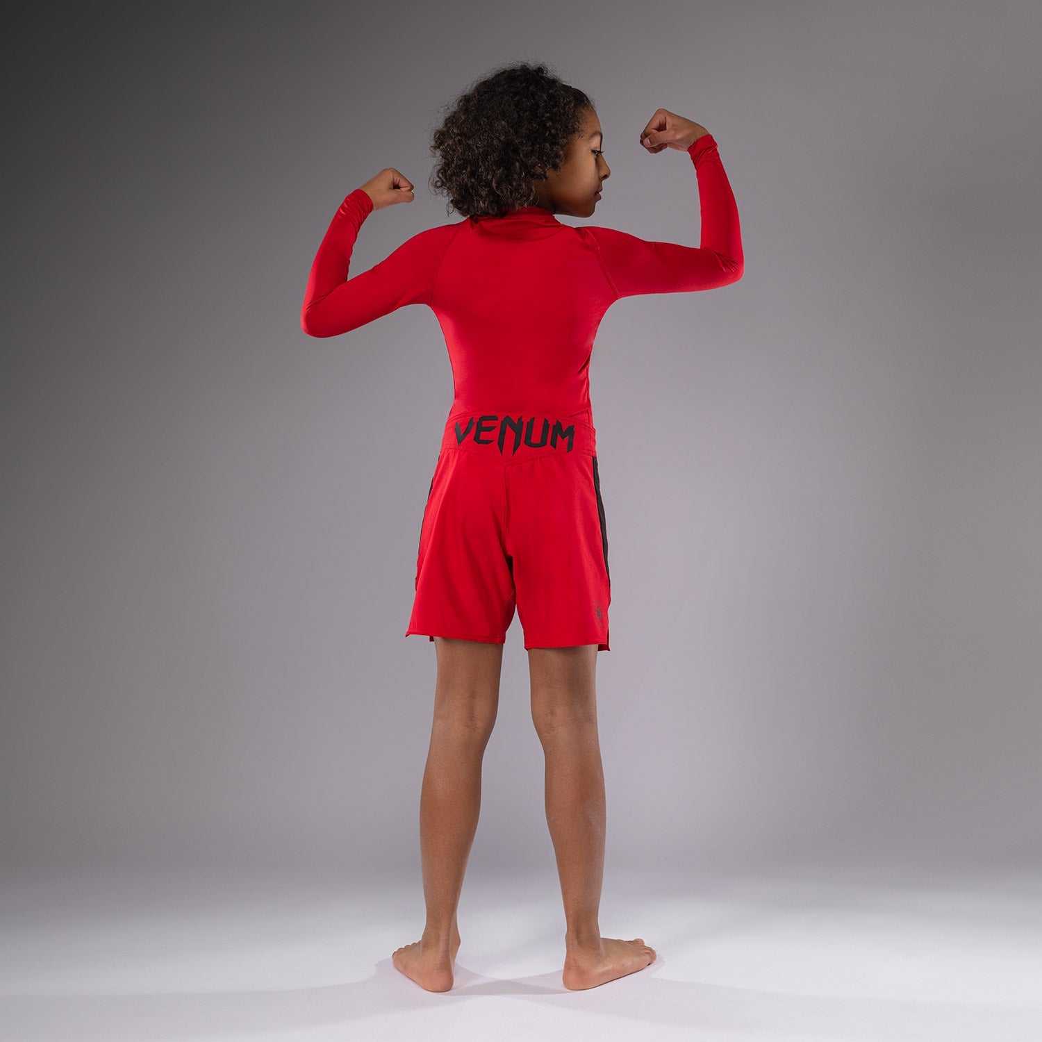 Short de combat pour Enfants Venum Light - Rouge Cerise