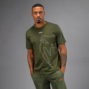 T-Shirt Venum Giant Connect pour Hommes - Vert Militaire