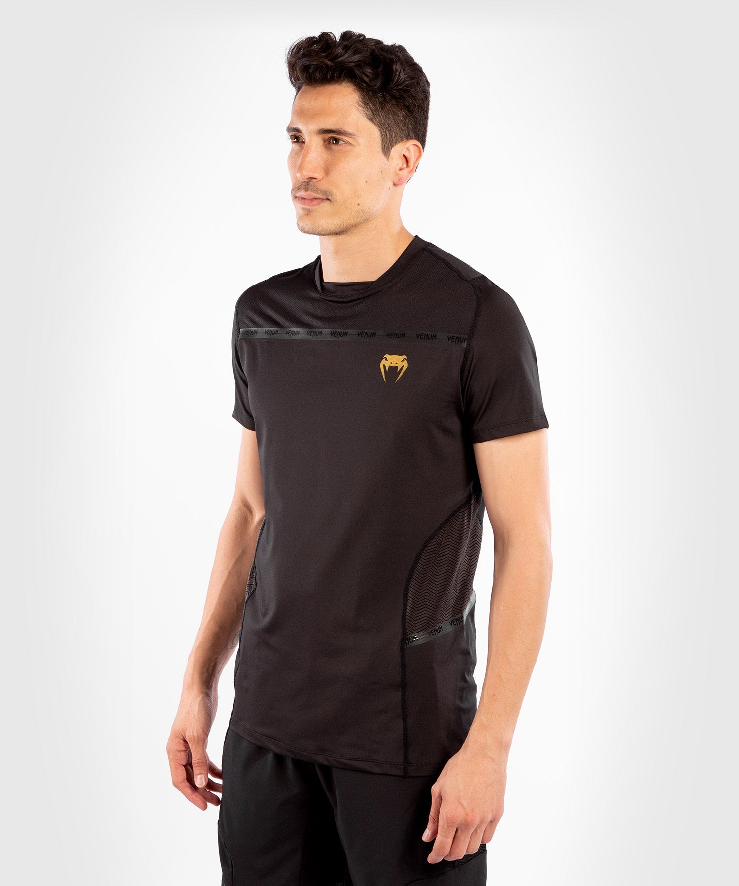 T-shirt Dry-Tech Venum G-Fit - Noir/Or