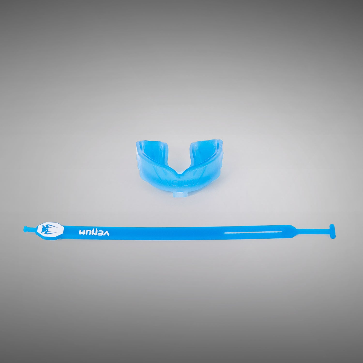 Protège-dents Venum Challenger avec/sans Sangles - Bleu Transparent