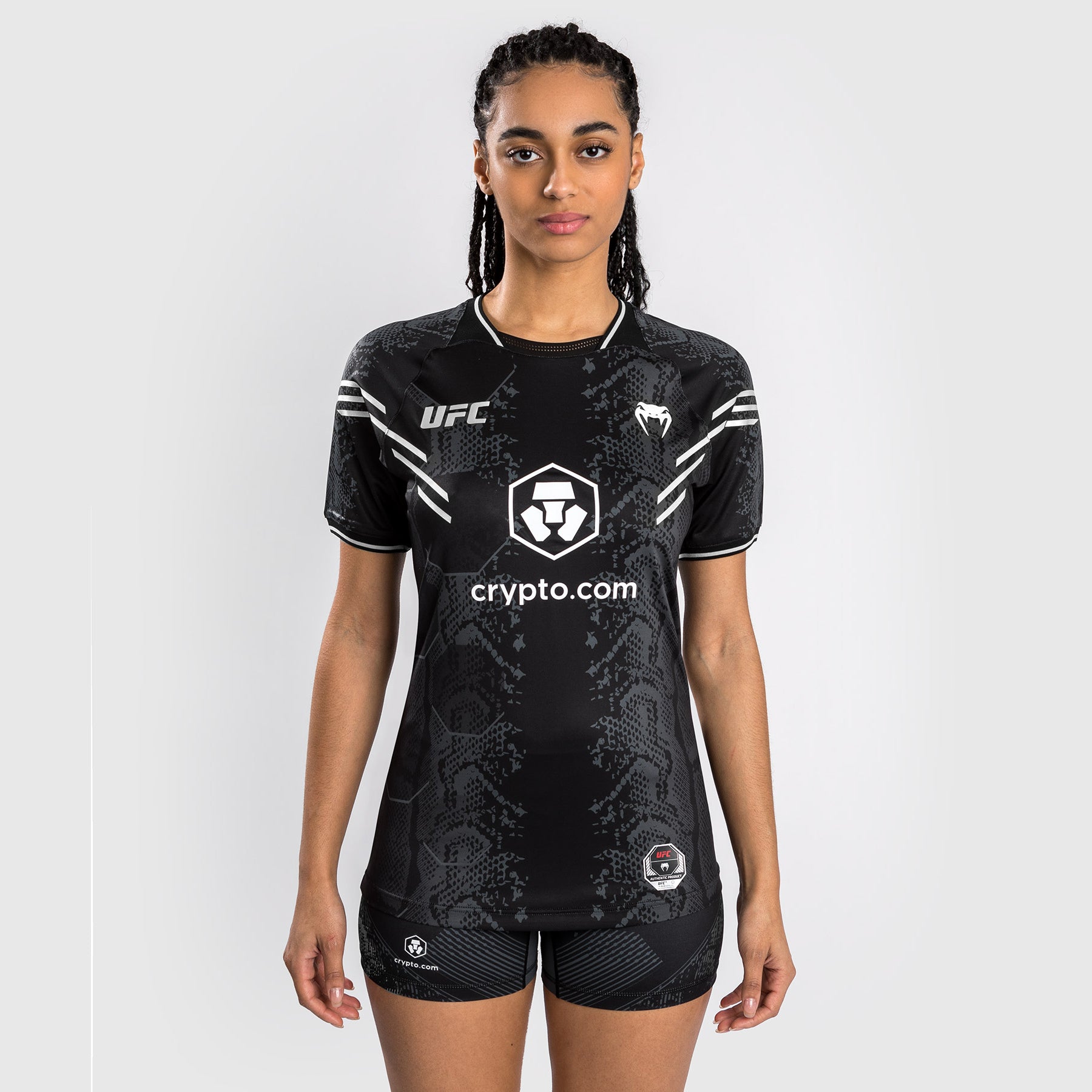 T-shirt Technique pour Femmes UFC Adrenaline by Venum Authentic Fight Night - Noir