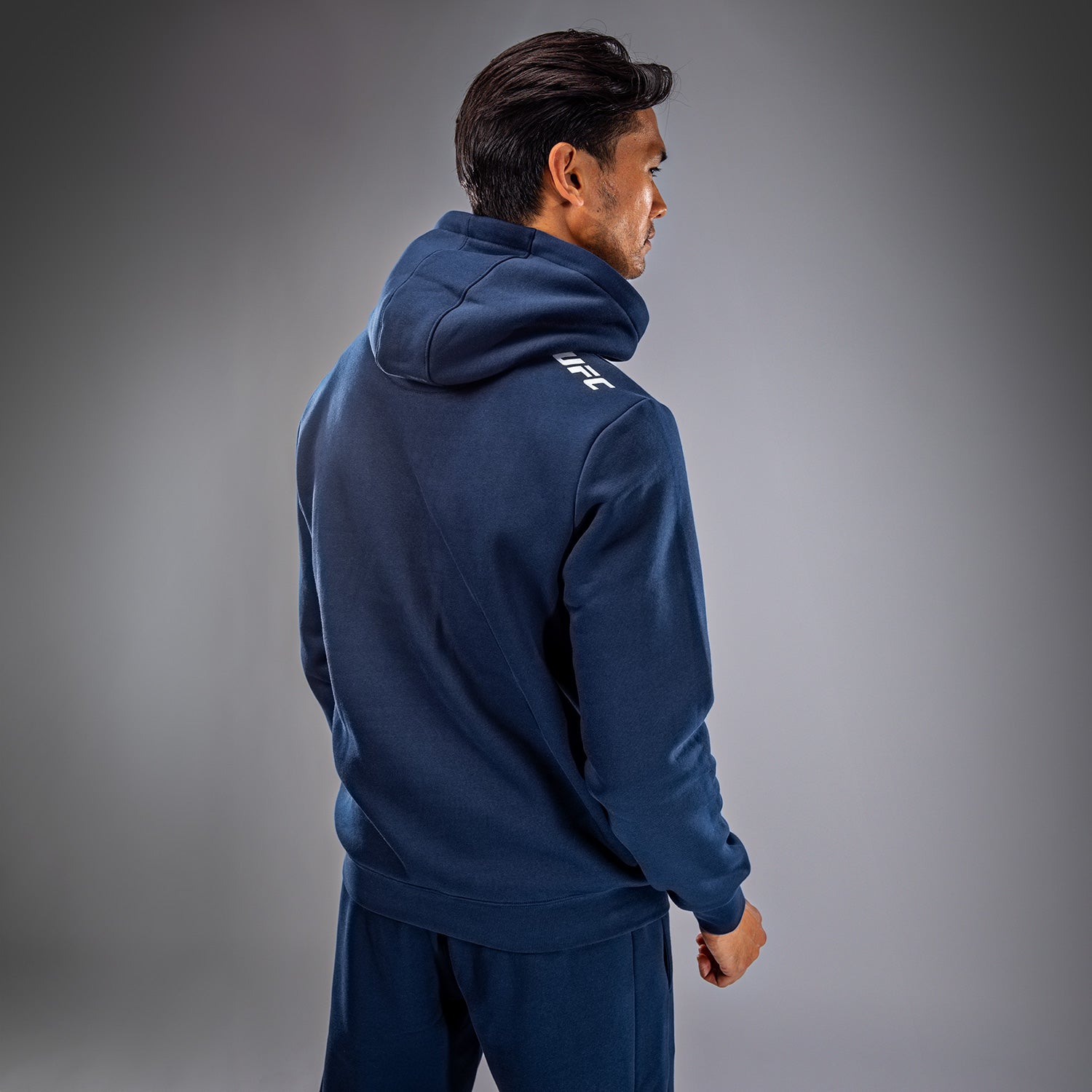 Sweatshirt à Capuche pour Hommes UFC Fusion by Venum Fight Week - Bleu Océanique