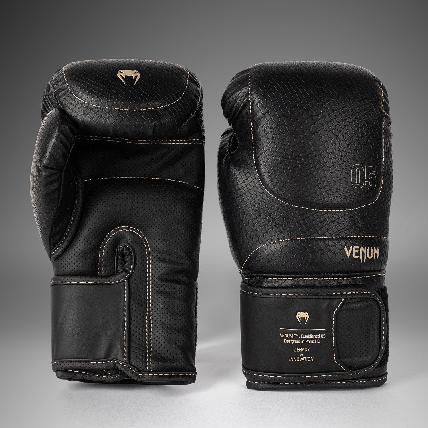 Gants de Boxe Venum Impact Evo Scales – Noir