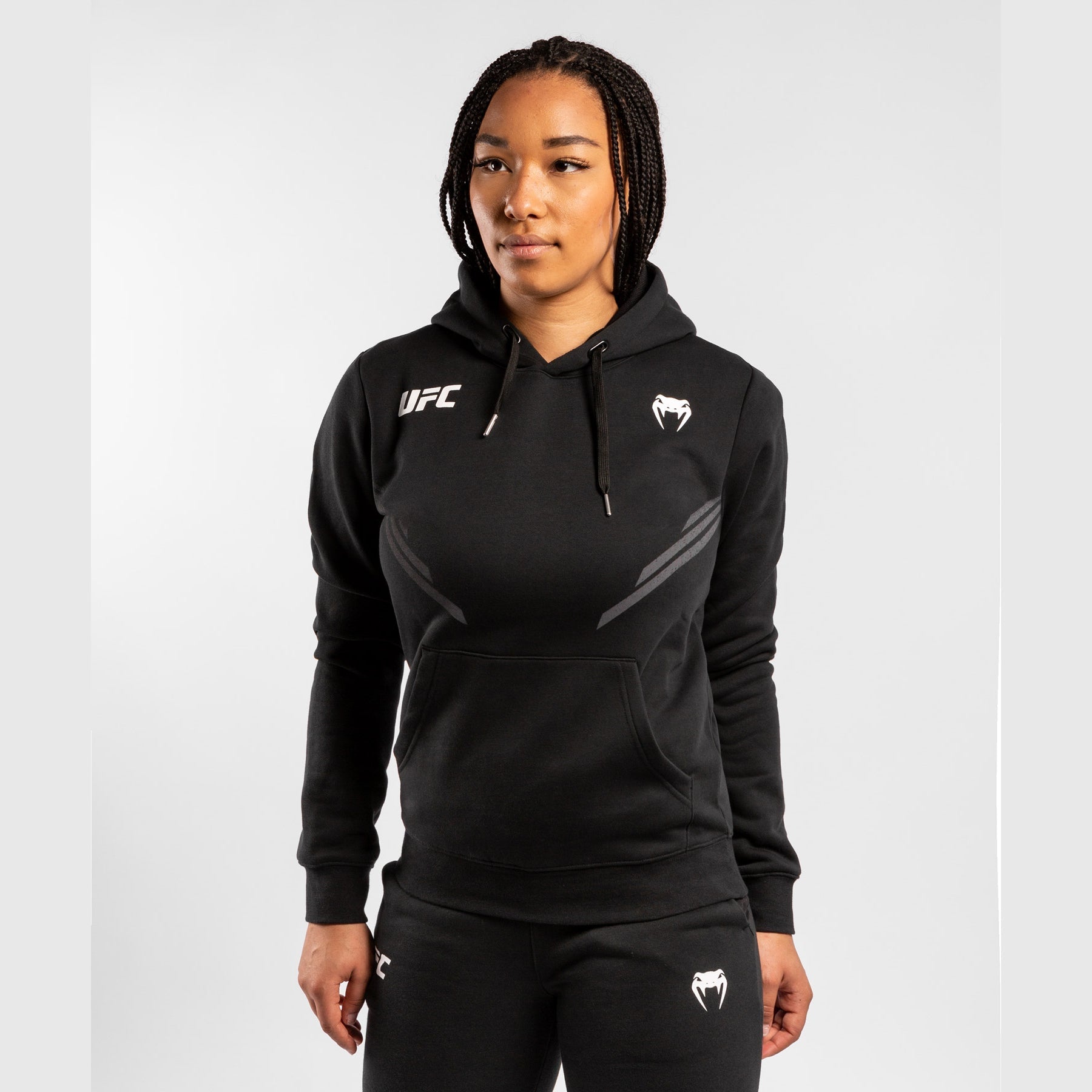 Sweatshirt Femme UFC Venum Replica - Noir