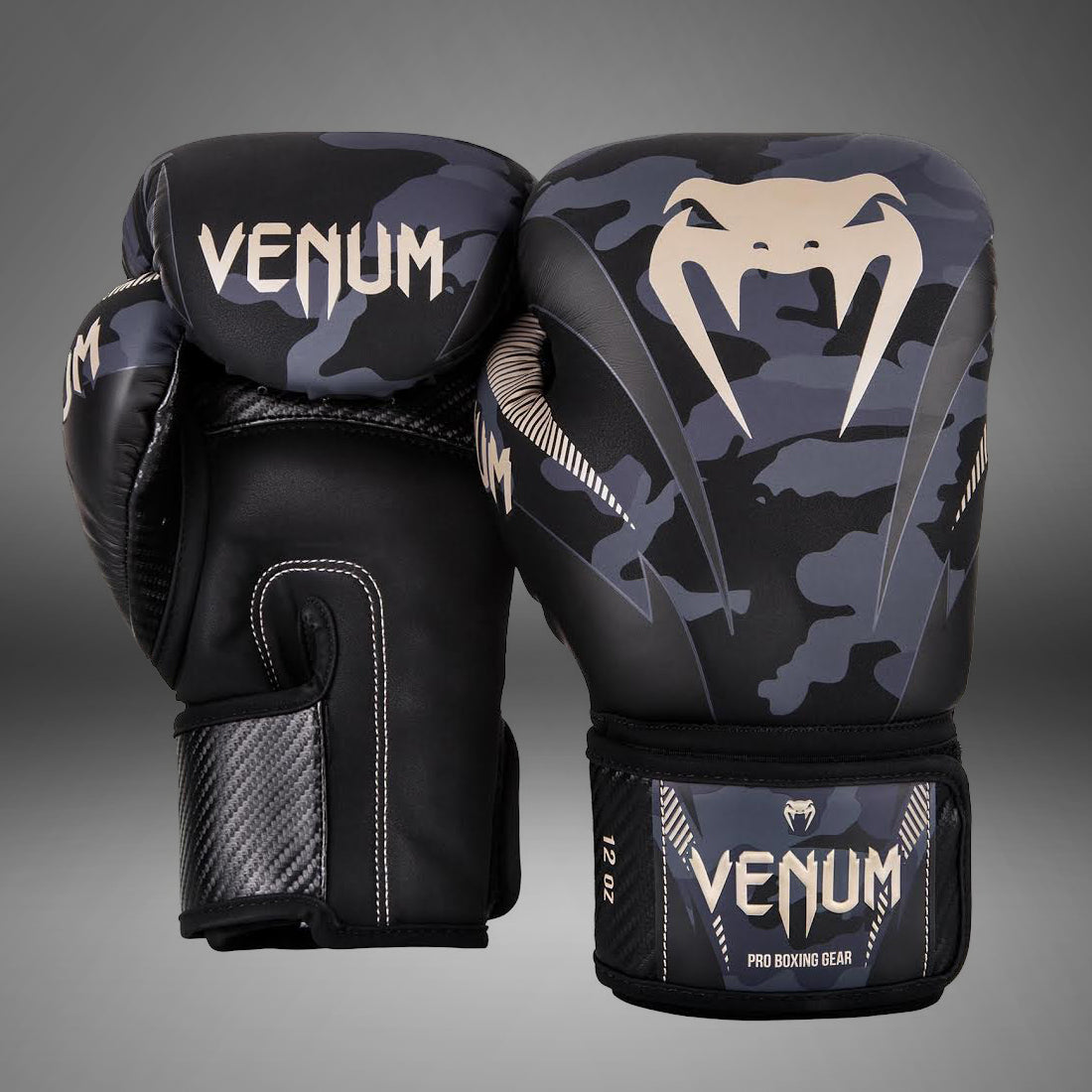Gants de boxe Camo/Beige Venum Impact