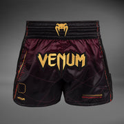 Short de Muay Thai Venum Tactical XT- Noir/Bordeaux/Or