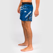 Shorts de Combat pour Hommes UFC Fusion by Venum Personnalisé Authentic Fight Night - Coupe Courte - Bleu