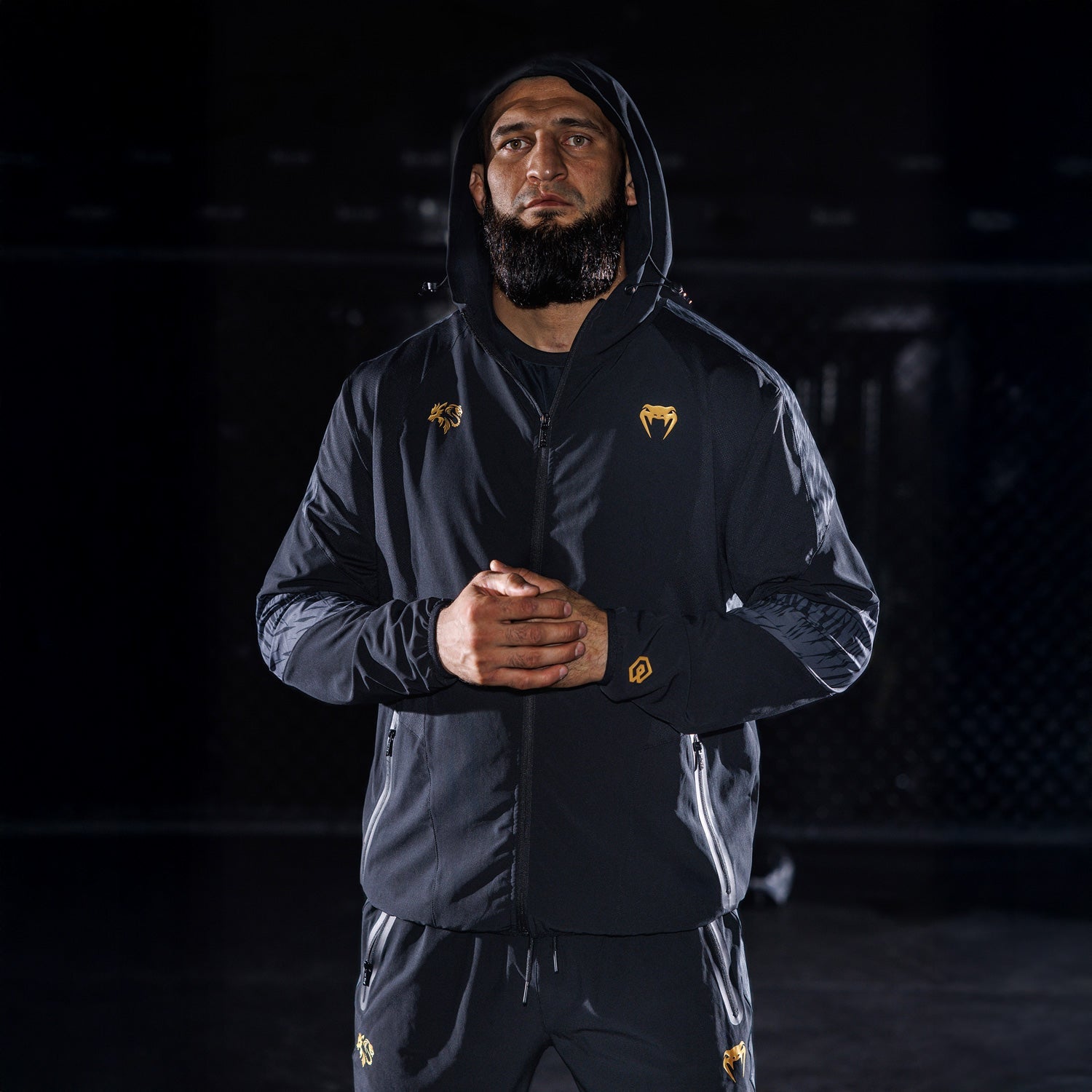 Veste de survêtement Venum x Chimaev - Noir/Gris