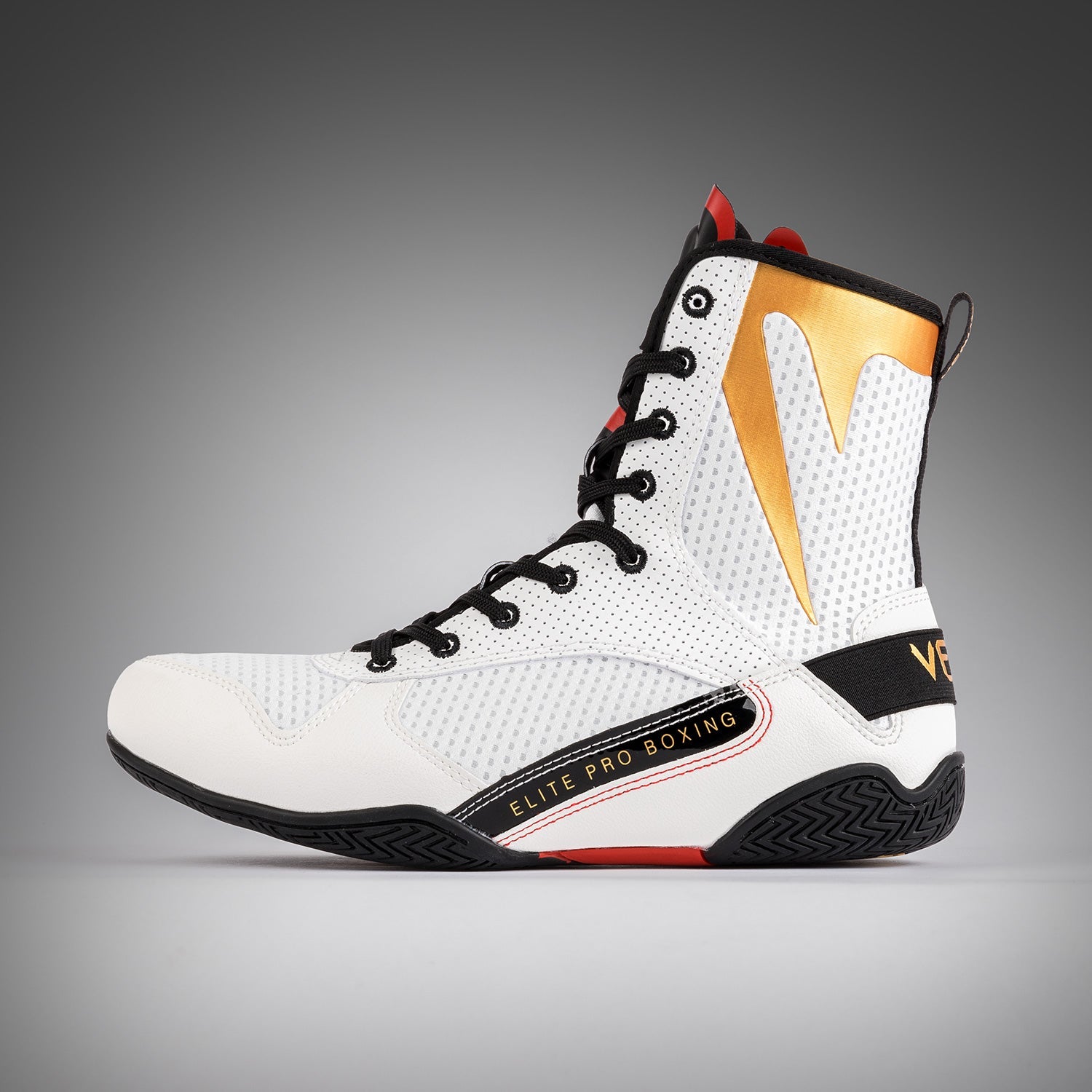 Chaussures de boxe Venum Elite - Glace/Or