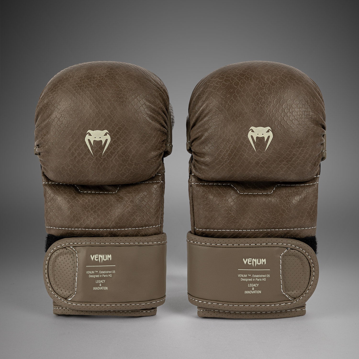 Gants de Sparring MMA Venum Impact Evo Scales – Marron