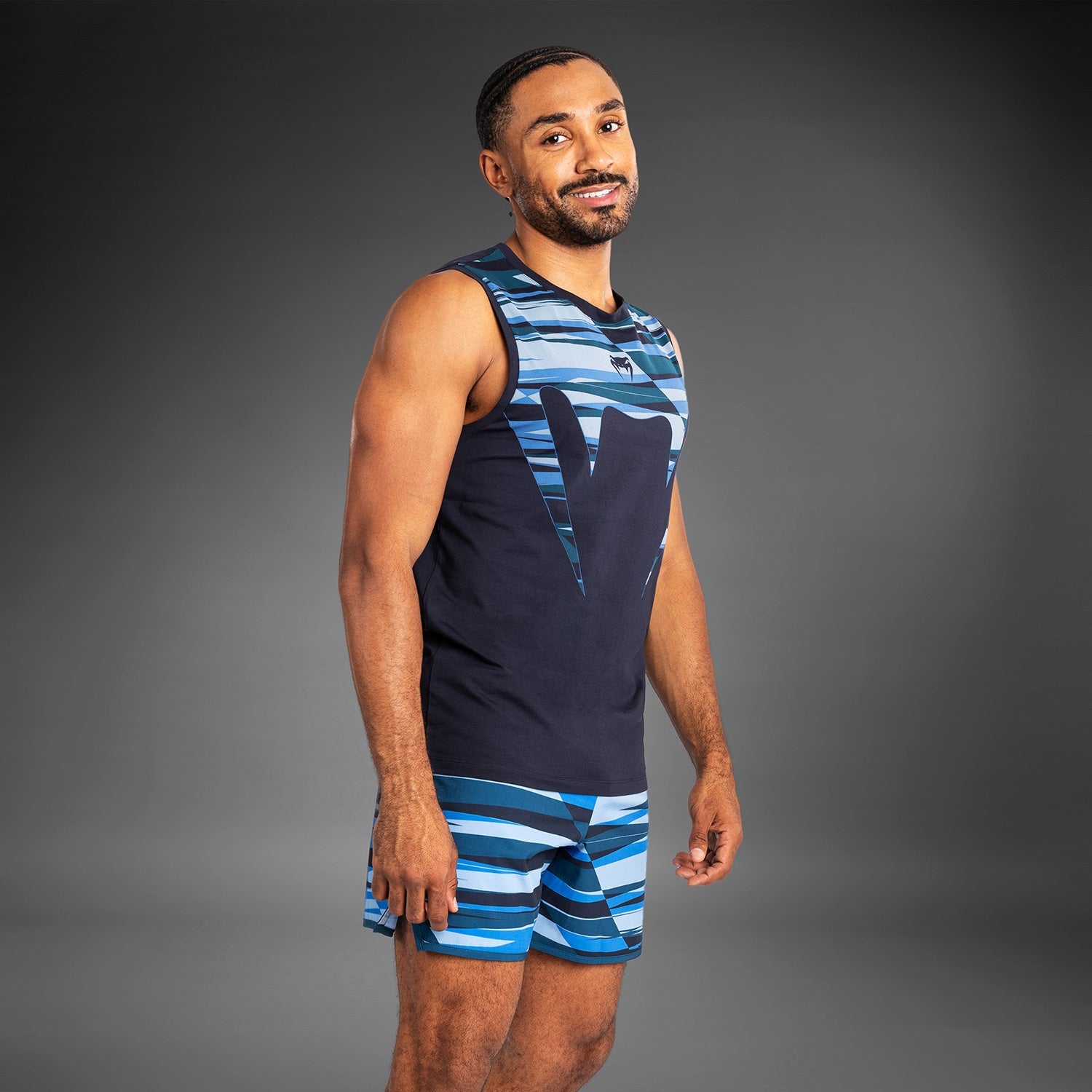 Débardeur pour Hommes Venum Rapid - Snake Head - Bleu Ombre