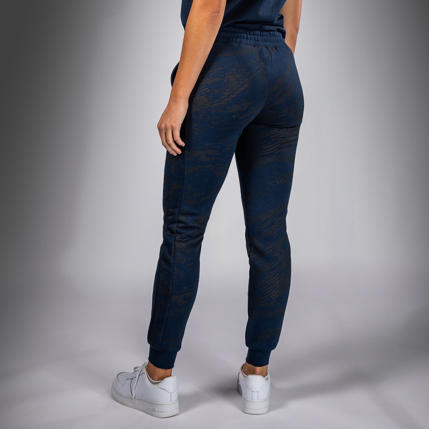 Pantalon en Coton pour Femmes UFC Fusion by Venum Fight Week - Bleu Océanique