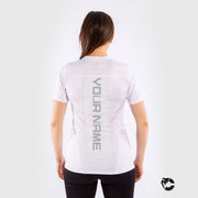 T-shirt Technique Femme Personnalisé UFC Venum Authentic Fight Night - Blanc