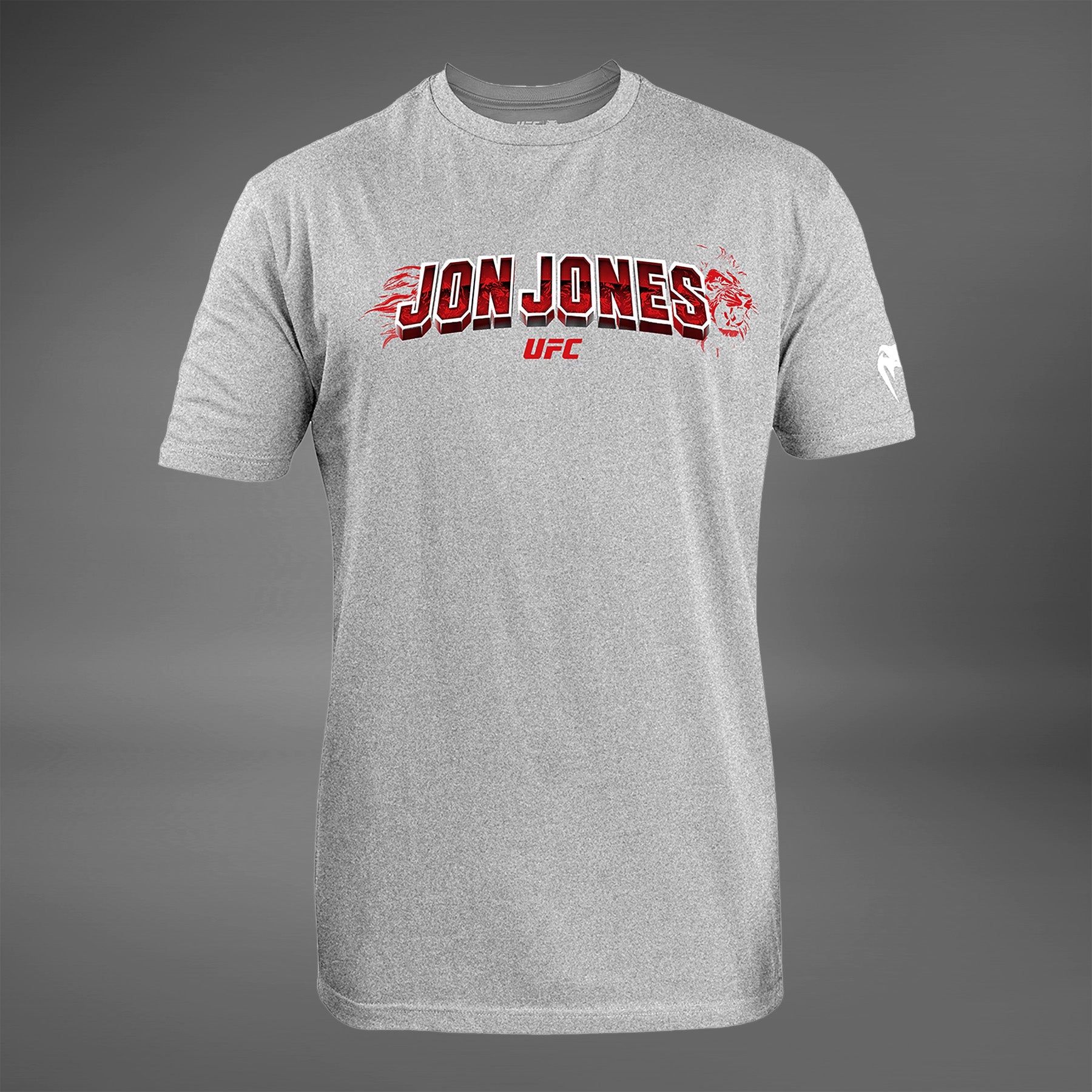 T-shirt UFC Unrivaled by Venum Jon Jones - Gris Mélangé