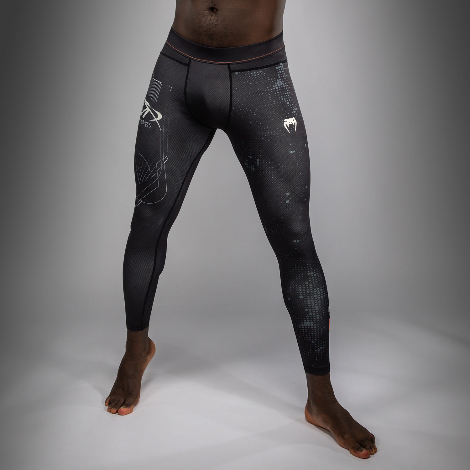 Pantalon de Compression Venum Eclipse – Noir/Ivoire