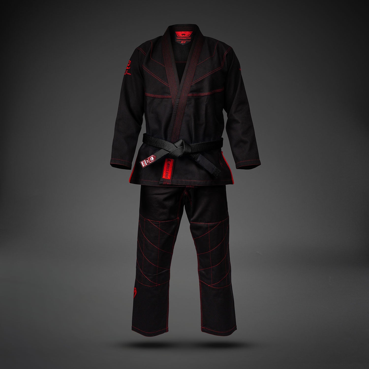 Kimono de JJB Venum x Roger Gracie Signature - Noir/Rouge