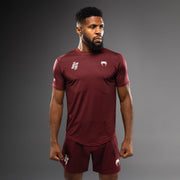 T-shirt Dry-tech pour Hommes Venum x Ares - Bordeaux