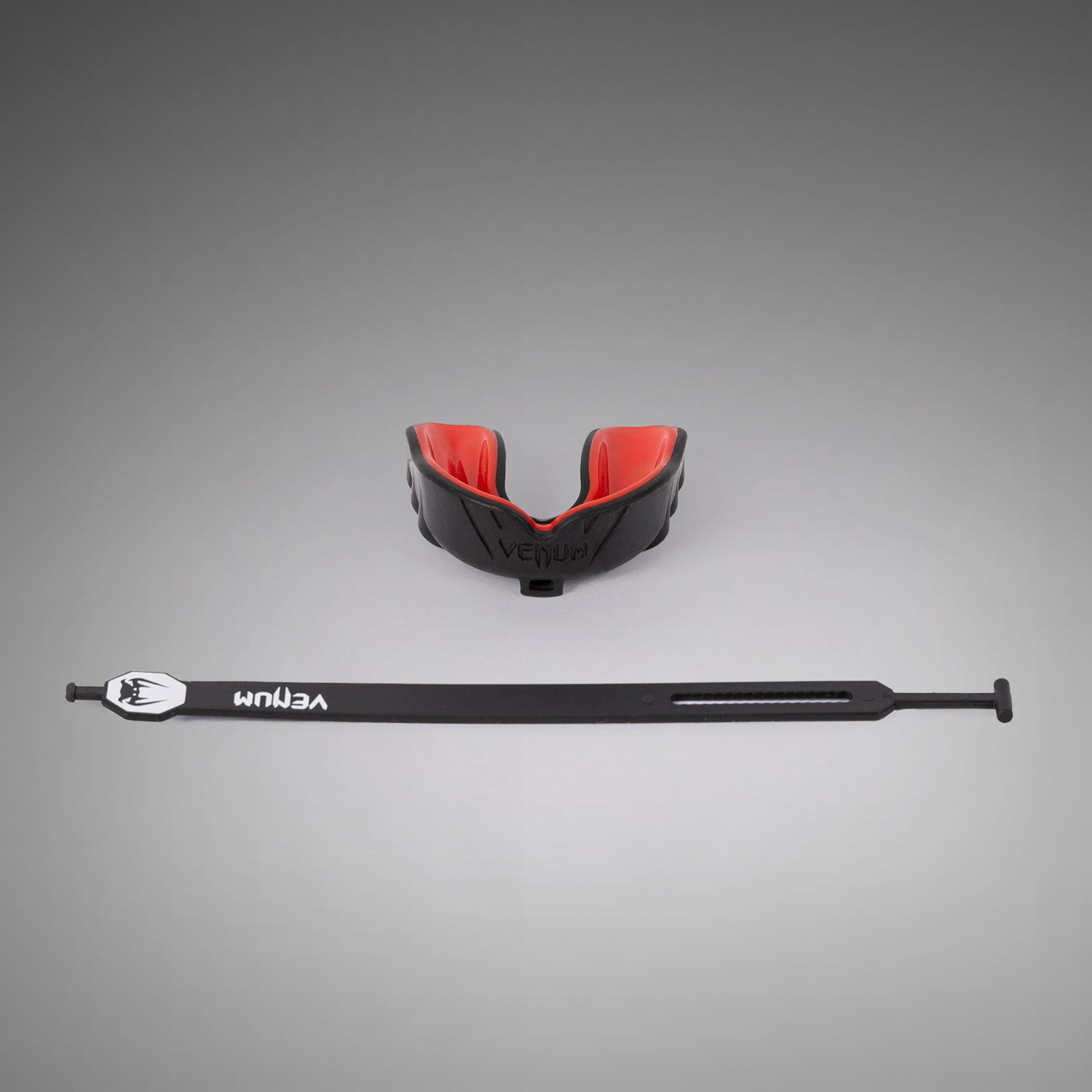 Protège-dents Venum Challenger avec/sans Sangles - Noir/Rouge