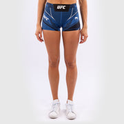 Short de compression pour Femmes UFC Venum Authentic Fight Night - Coupe Courte - Bleu