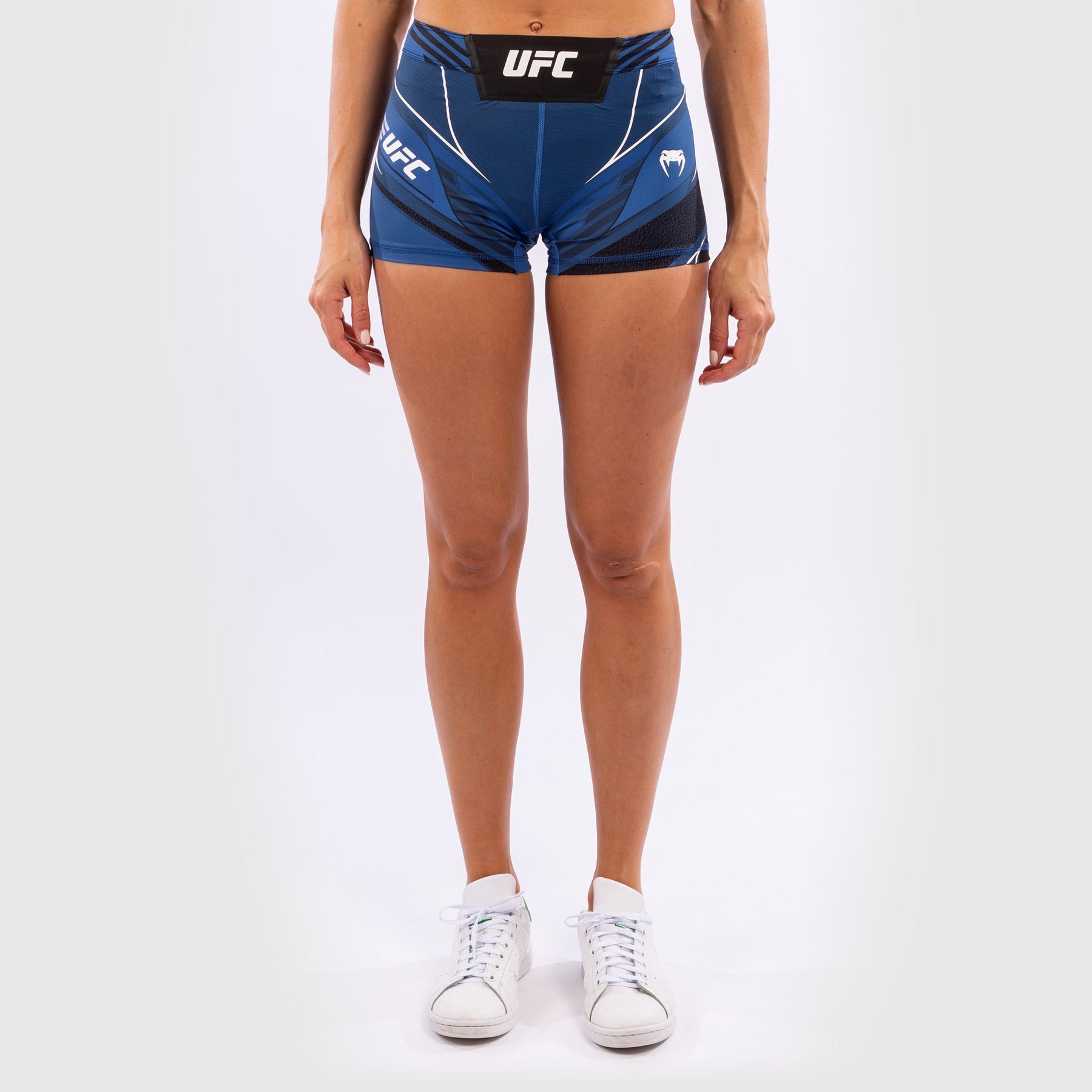 Short de compression pour Femmes UFC Venum Authentic Fight Night - Coupe Courte - Bleu