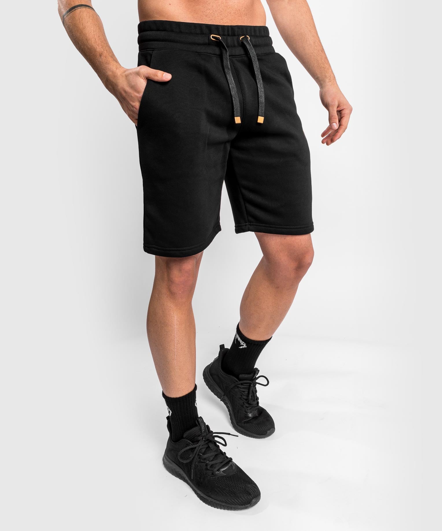 Short en Coton Venum Classic - Noir/Bronze