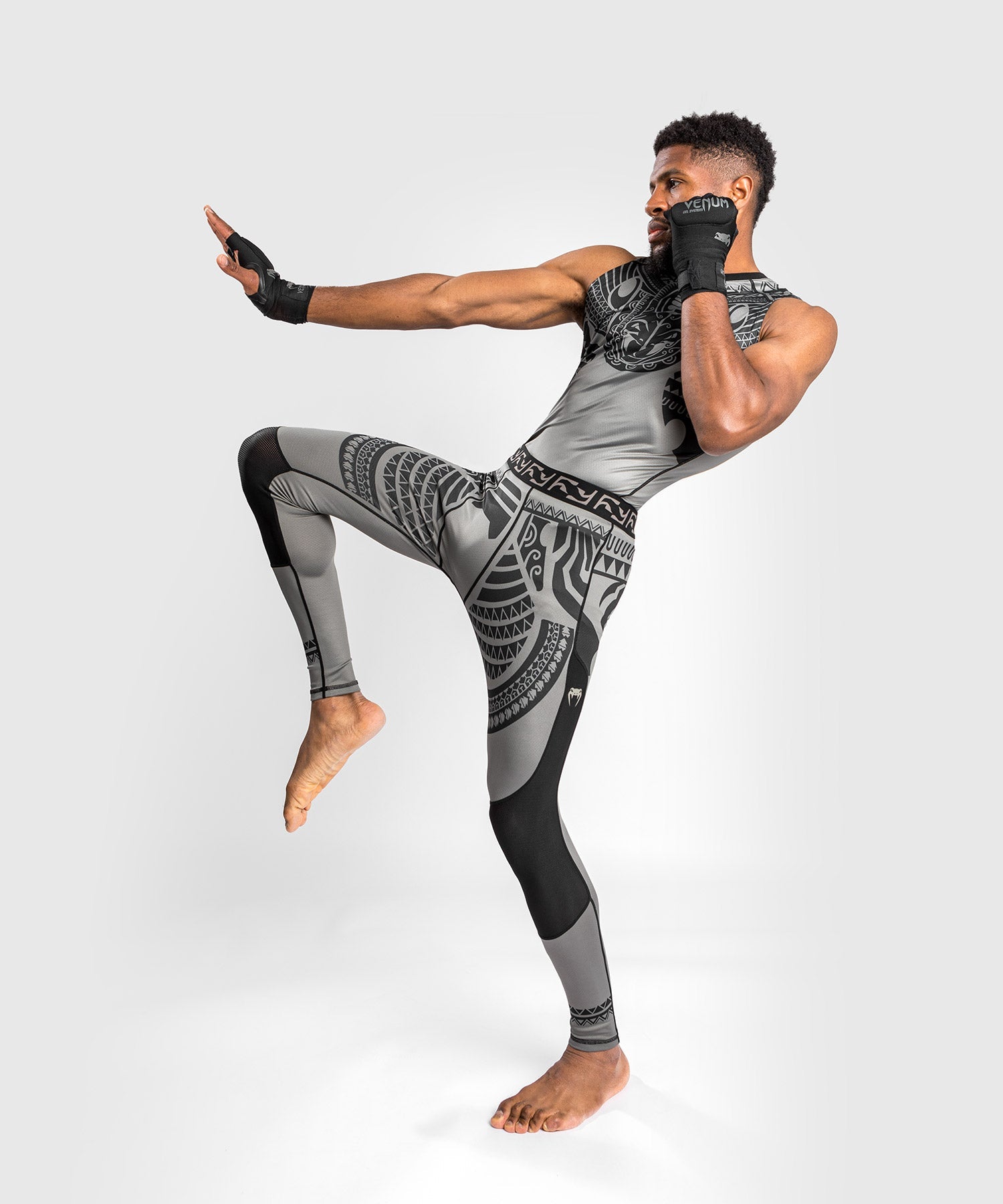 Pantalon de Compression Venum Nakahi - Gris