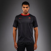 T-shirt Dry Tech Venum x Roger Gracie Signature - Noir/Rouge