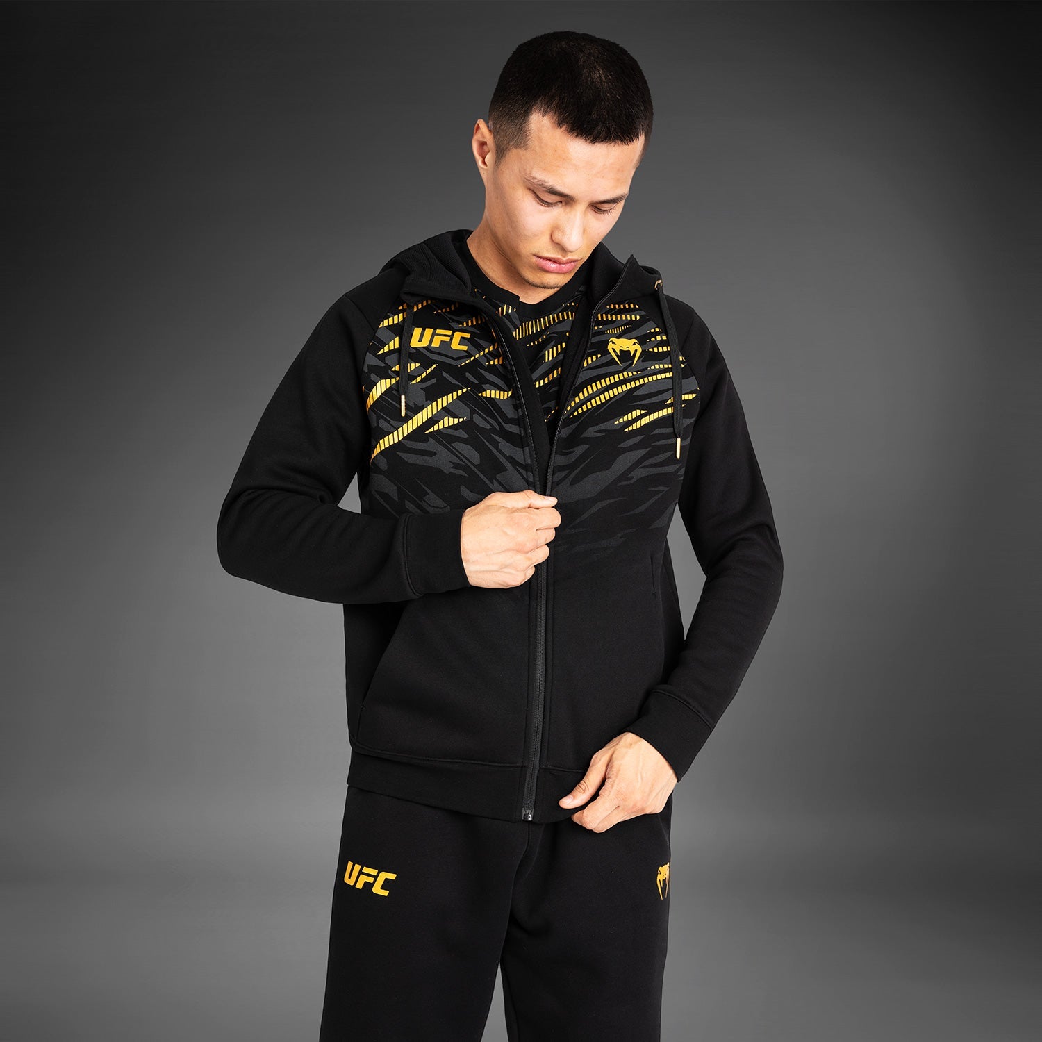 Veste à Capuche Zippé pour Hommes UFC Fusion by Venum Replica - Champion