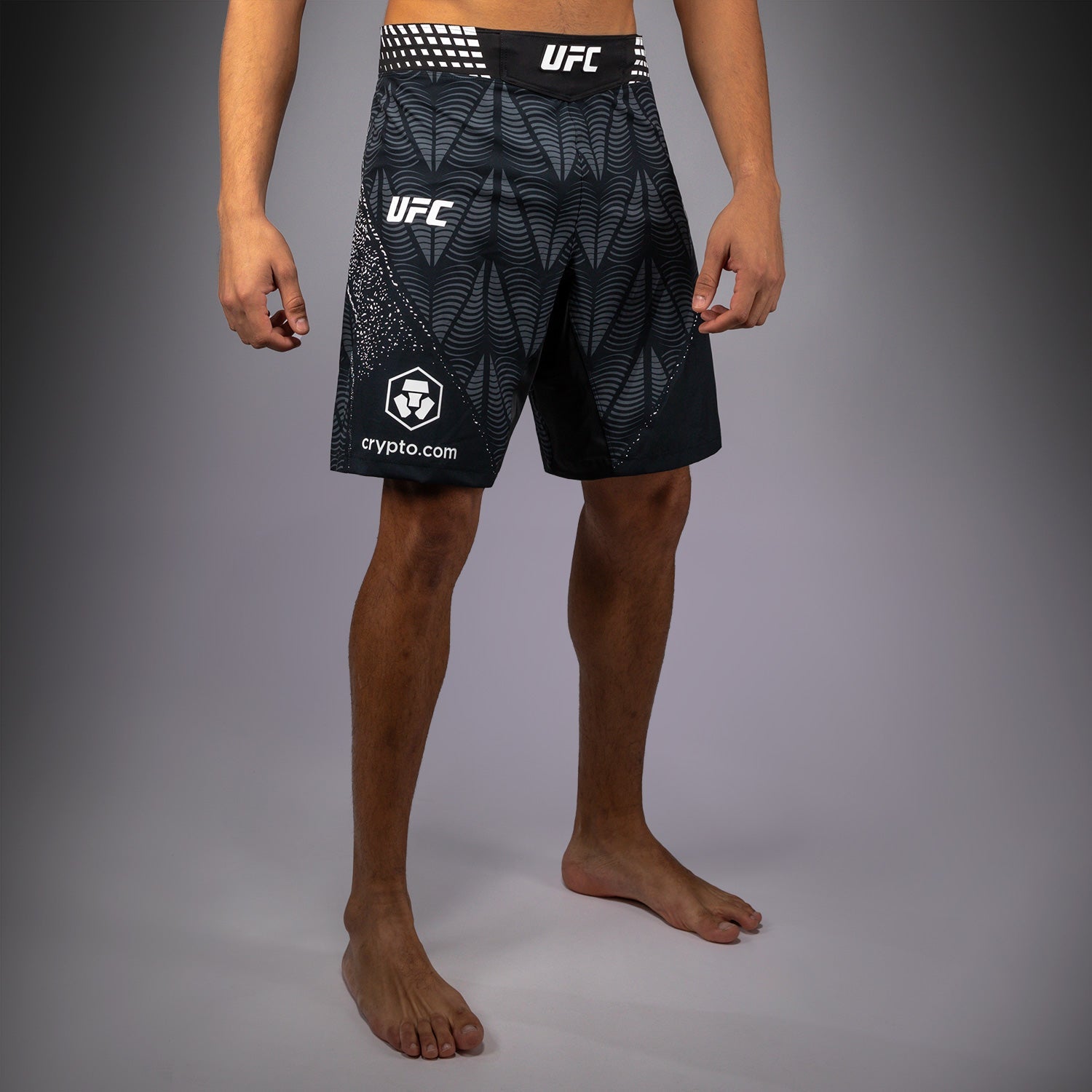 Short de combat coupe longue Homme UFC Zenith by Venum Authentic Fight Night - Noir