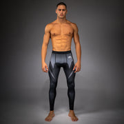 Pantalon de Compression Venum No Gi - Noir/Gris Argenté
