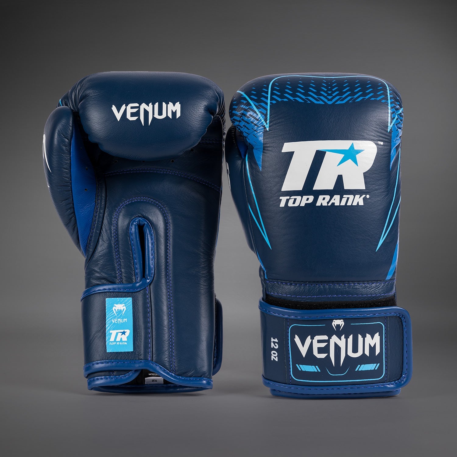 Gants de Boxe Venum x Top Rank Original Hammer - Bleu Marine