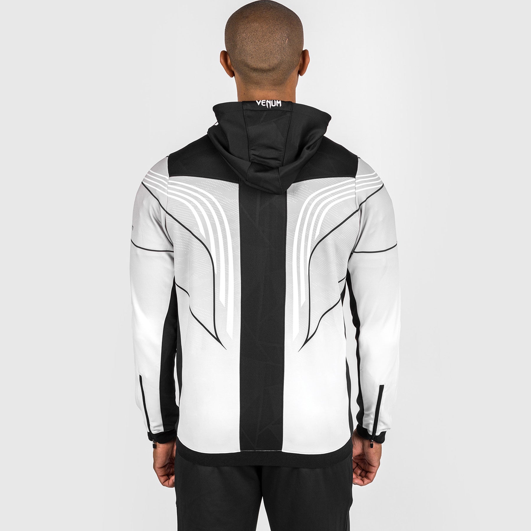 Sweat à capuche Personnalisé Walkout UFC Venum Authentic Fight Night 2.0 pour homme - Blanc