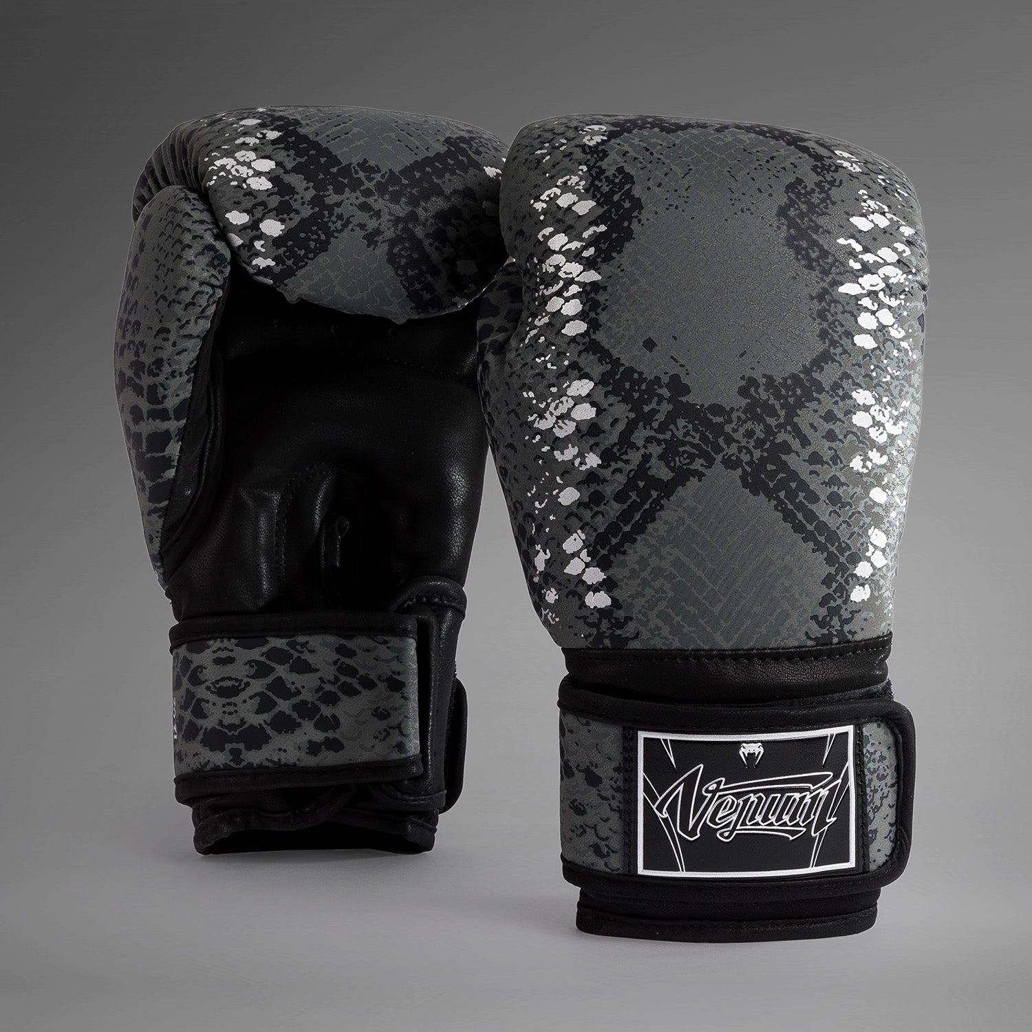 Gants de boxe Venum Amazonia - Gris foncé