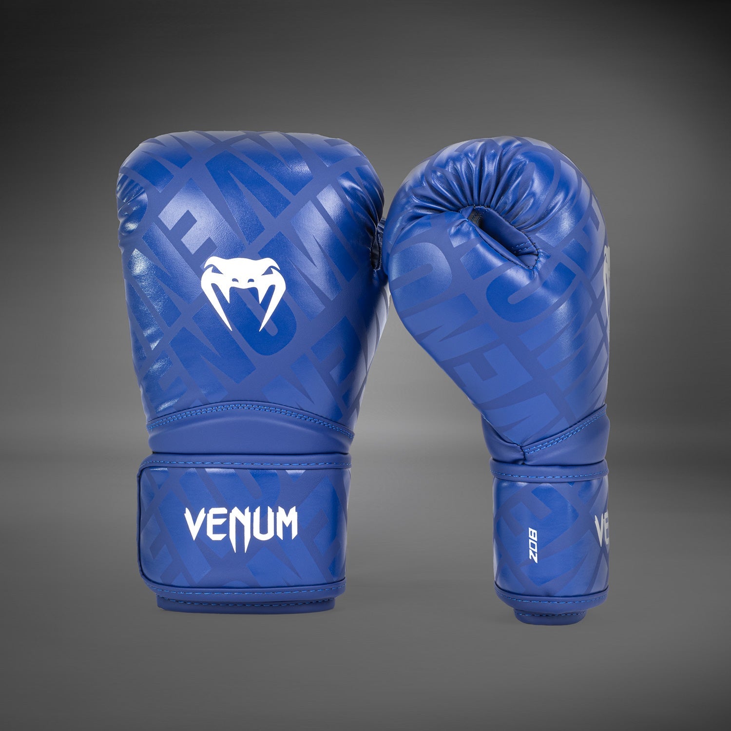 Gants de boxe Venum Contender 1.5 XT pour enfants - Blanc/Bleu