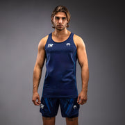 Débardeur Venum x Top Rank Original pour Hommes - Bleu Marine