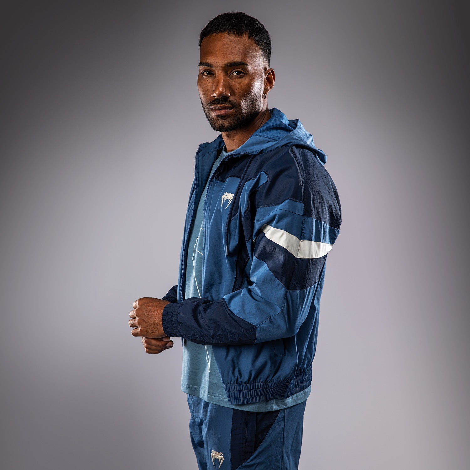 Veste de survêtement Venum Attack 90 - Bleu Nuit