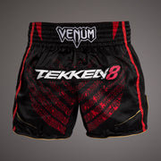 Short de Muay Thai Venum x TEKKEN 8 - Marshall Law - Noir/Rouge/Or