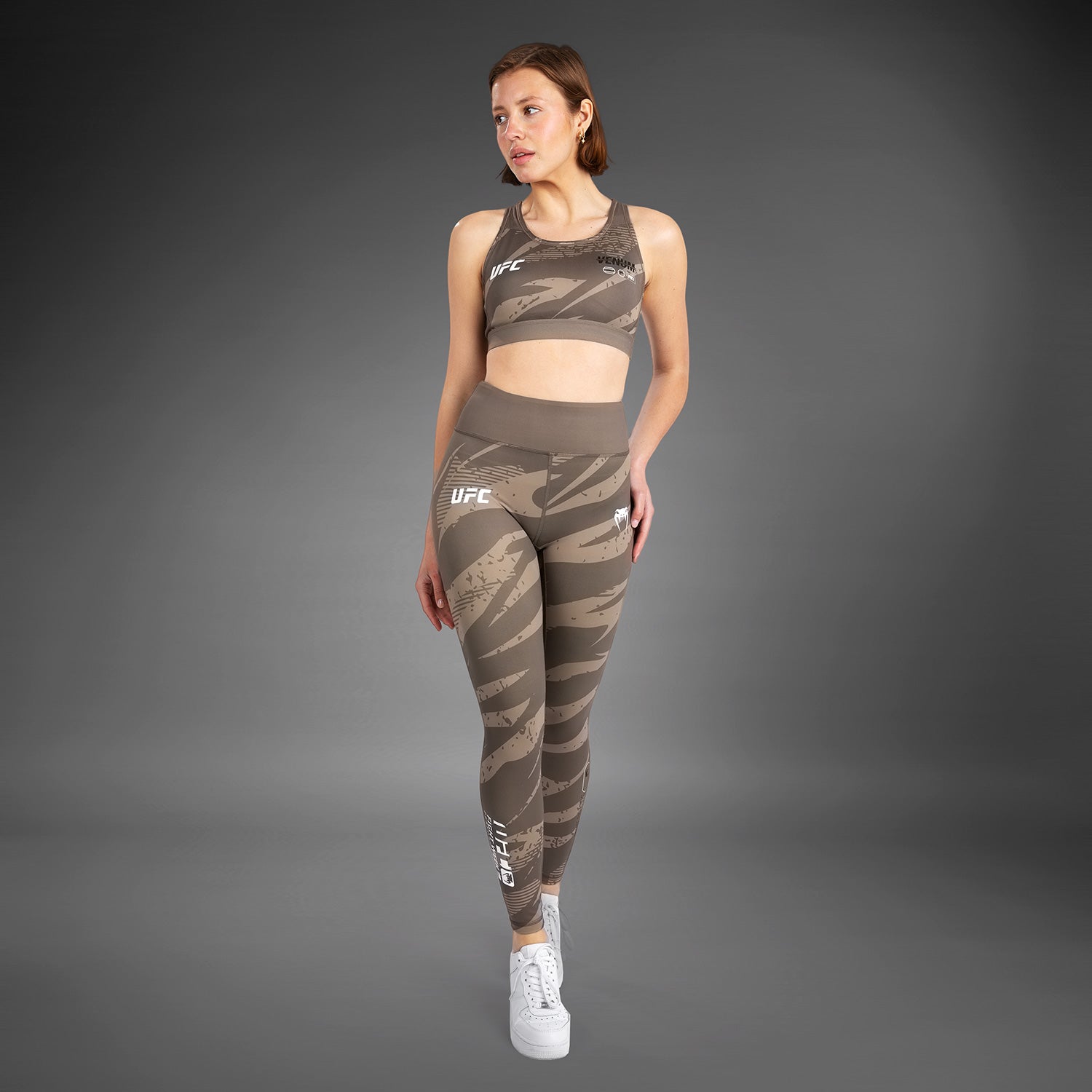 Legging pour Femmes UFC Adrenaline by Venum Fight Week Performance - Desert Camo