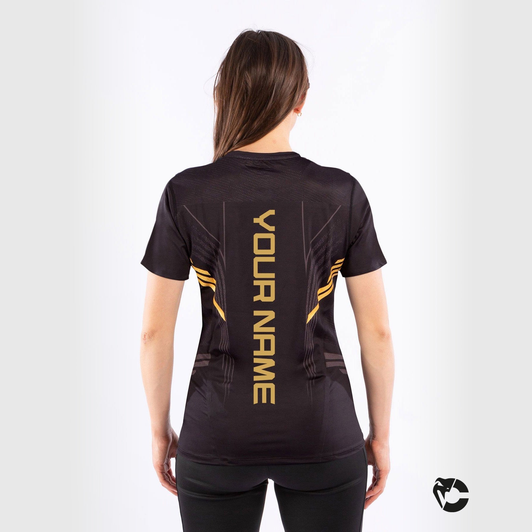 T-shirt Technique Femme Personnalisé UFC Venum Authentic Fight Night - Champion