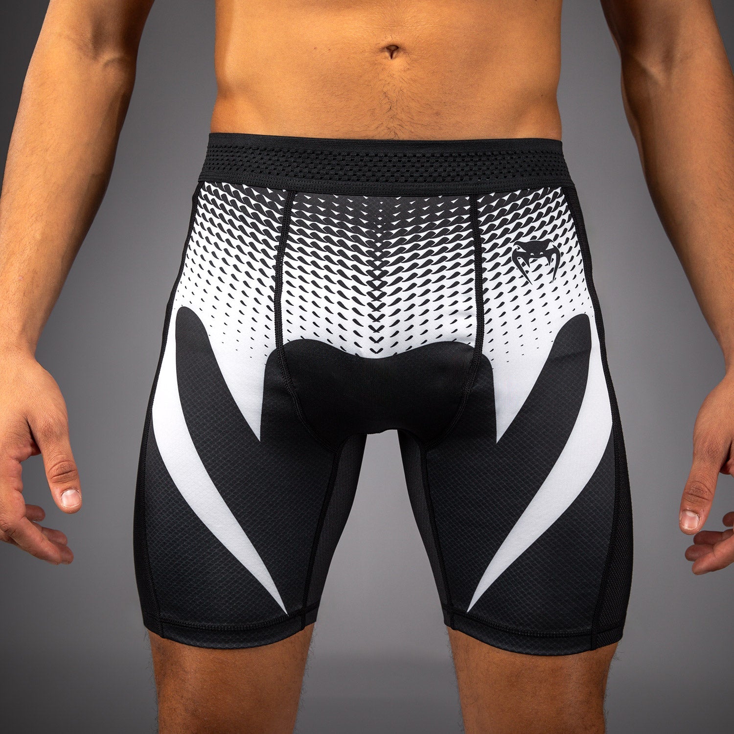 Short de Compression Venum No Gi - Noir/Blanc
