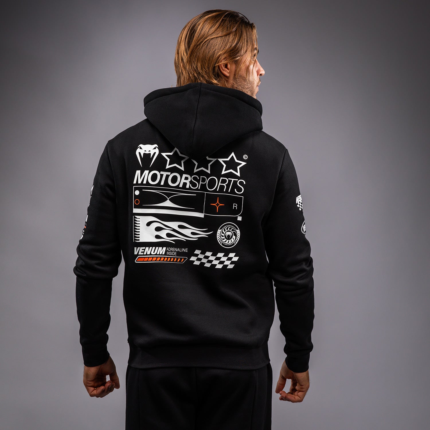 Sweatshirt à Capuche Venum Motorsport - Noir Profond