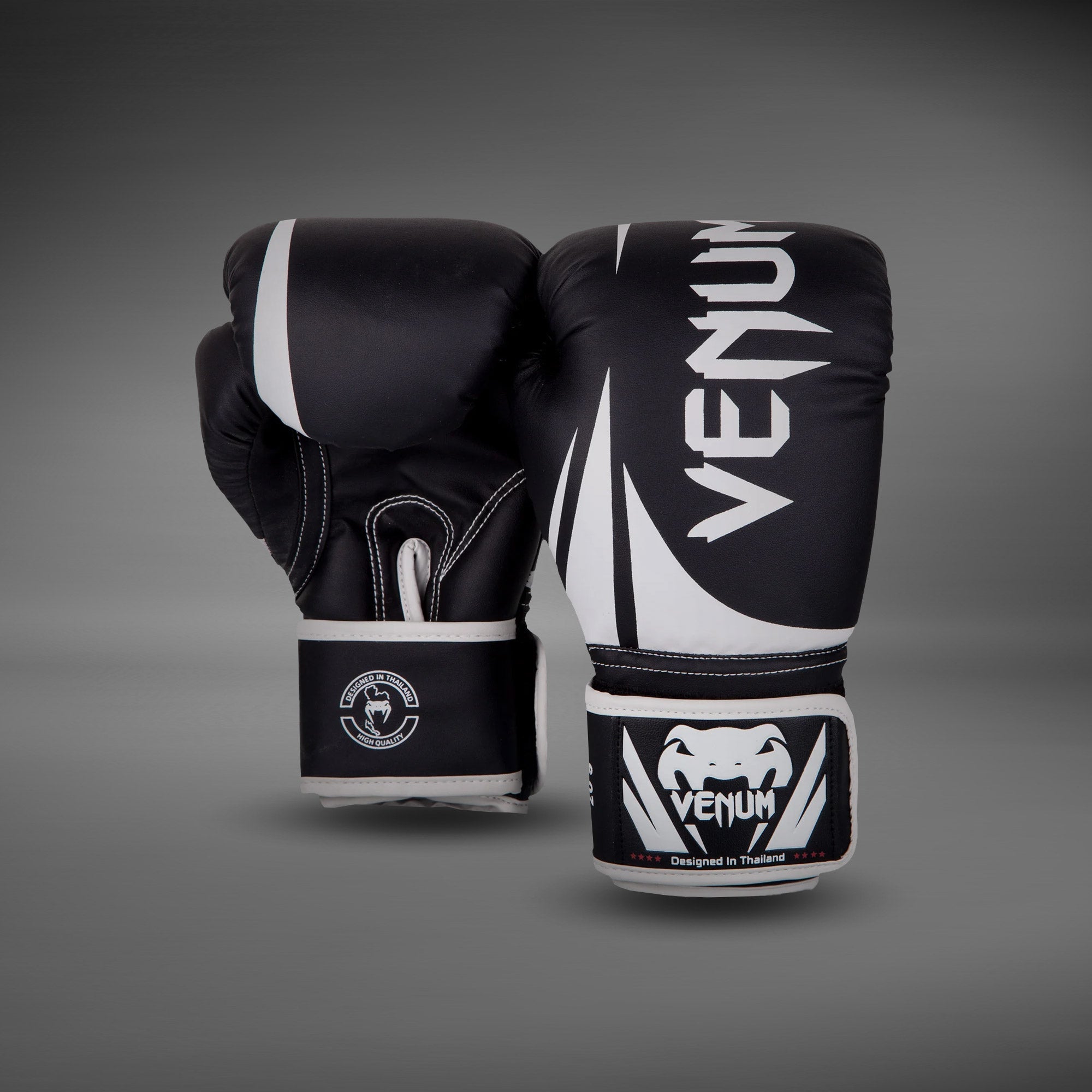 Gants de boxe Venum Challenger 2.0 pour Enfants - Noir/Blanc