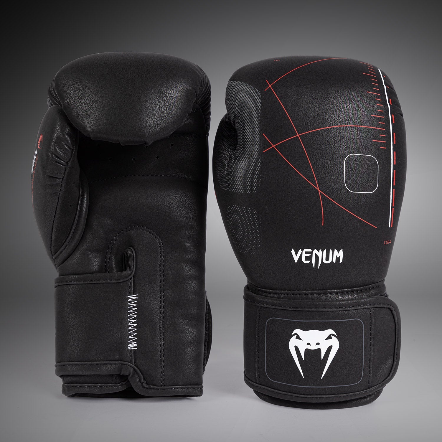 Gants de Boxe Venum Tactical XT- Noir/Rouge Feu
