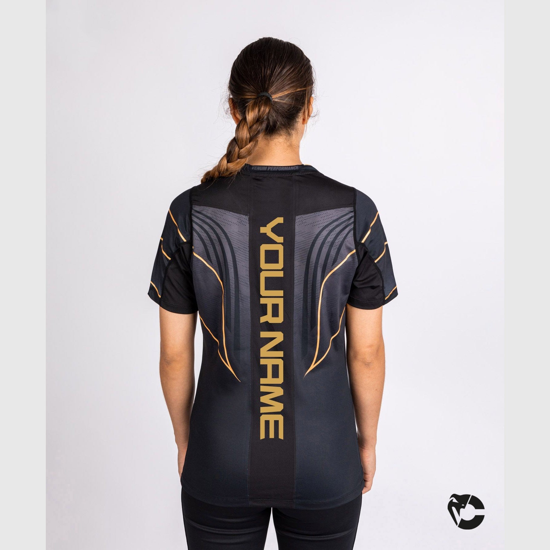 T-shirt Technique Femme Personnalisé UFC Venum Authentic Fight Night 2.0 - Champion