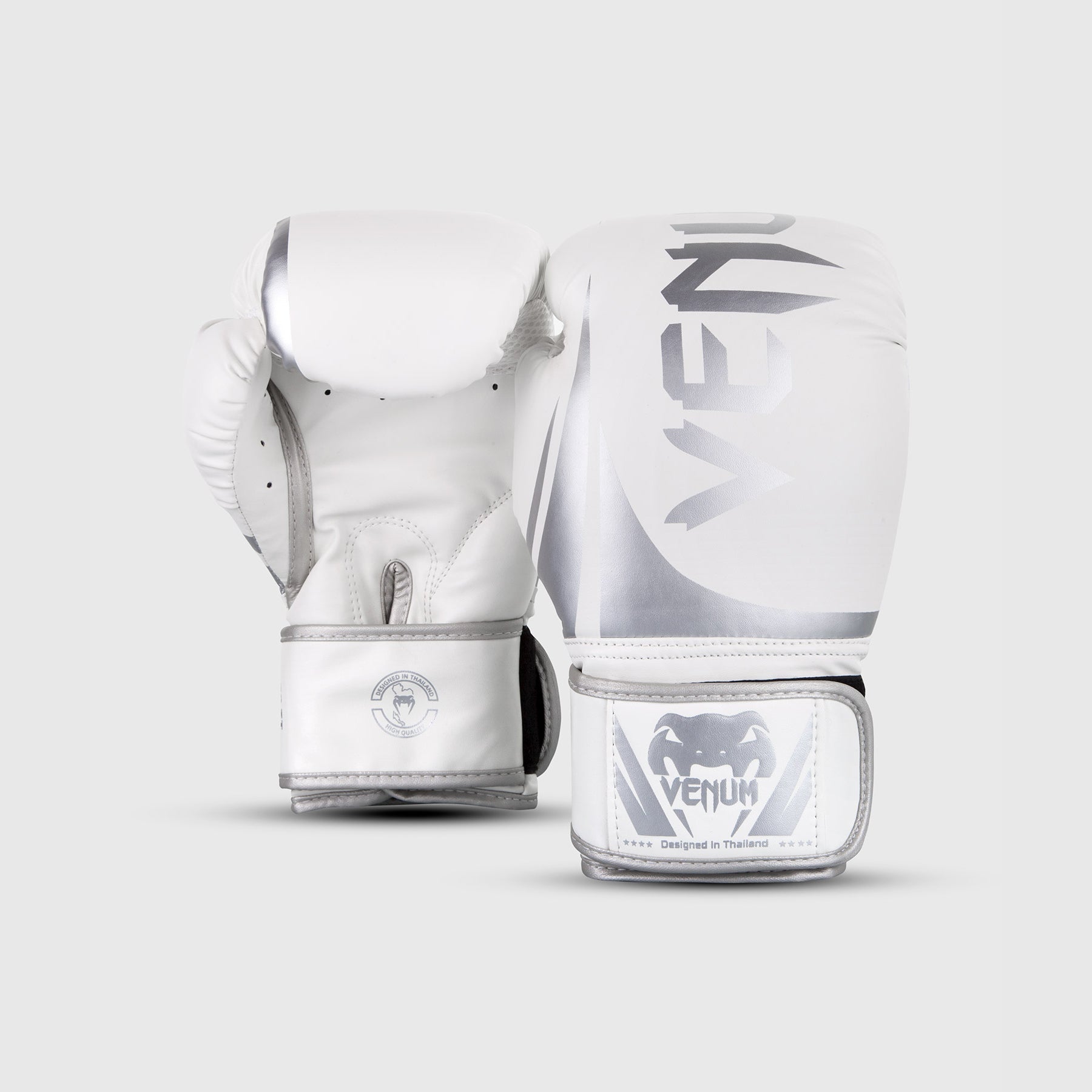 Gants de boxe Venum Challenger 2.0 - Blanc/Argent